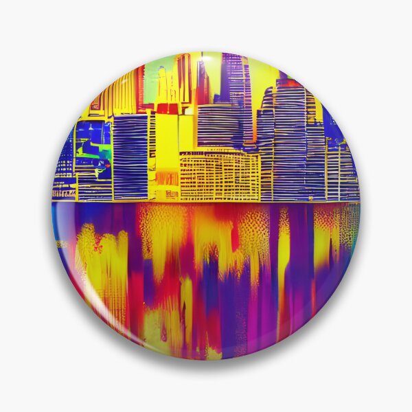 Item preview, Skyline in the style of famous art No. 27 designed and sold by CRAFTER-MEDIA.