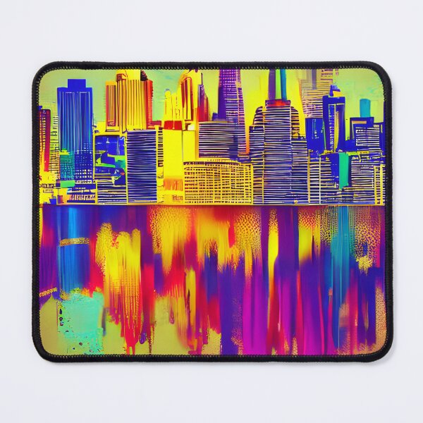 Artikelvorschau, Skyline im Stil berühmter Kunst. entworfen und verkauft von CRAFTER-MEDIA.