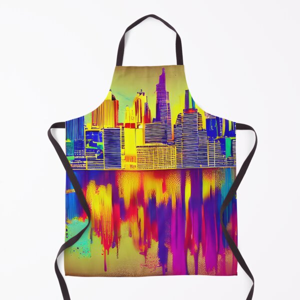 Item preview, Skyline in the style of famous art No. 27 designed and sold by CRAFTER-MEDIA.