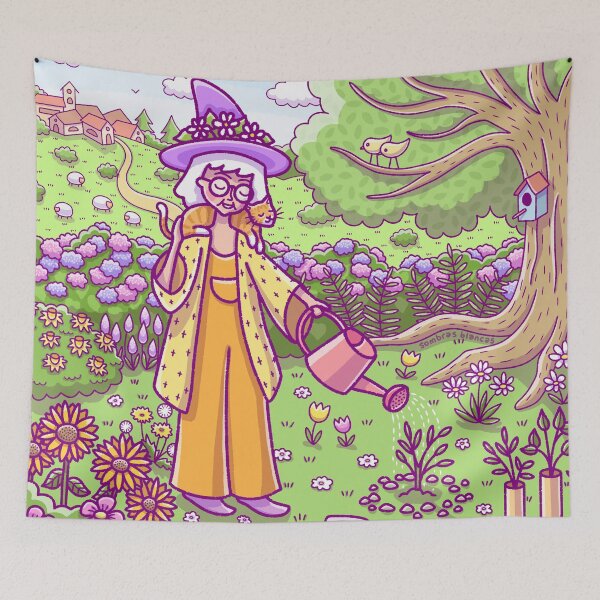 Item preview, New Trees in the Garden designed and sold by sombrasblancas.