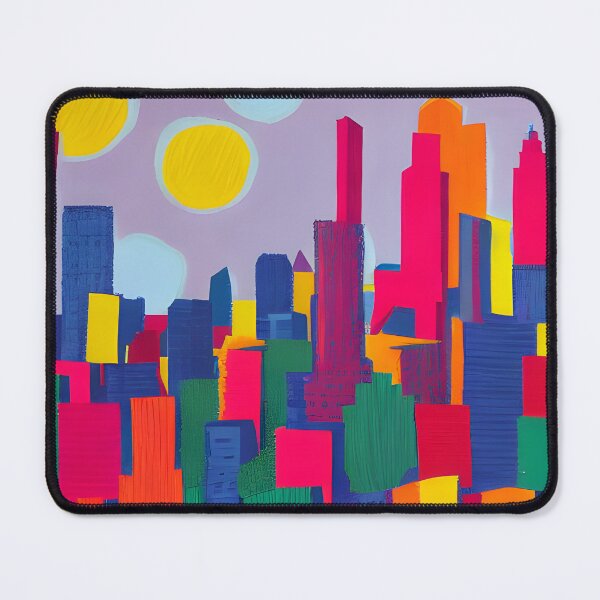 Item preview, Skyline in the style of famous art No. 26 designed and sold by CRAFTER-MEDIA.