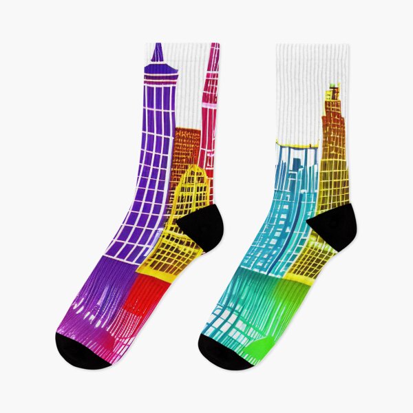 Item preview, Skyline in the style of famous art No. 23 designed and sold by CRAFTER-MEDIA.