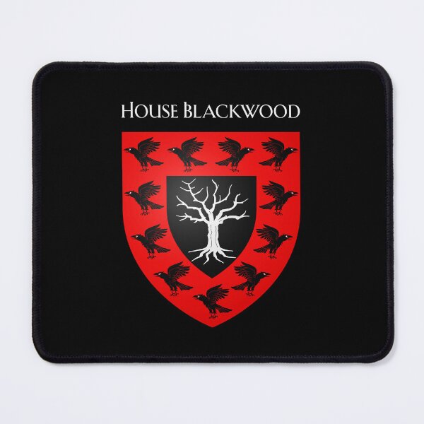 Item preview, House Blackwood Coat of Arms Heraldry Sigil - A Song of Ice and Fire designed and sold by >> jonboydesigns.etsy.com.