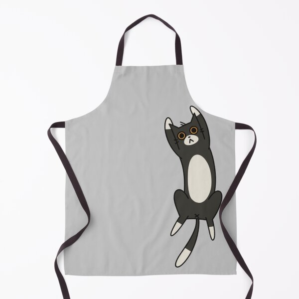 Item preview, Quirky Lying Black Cat designed and sold by artbybiyan.