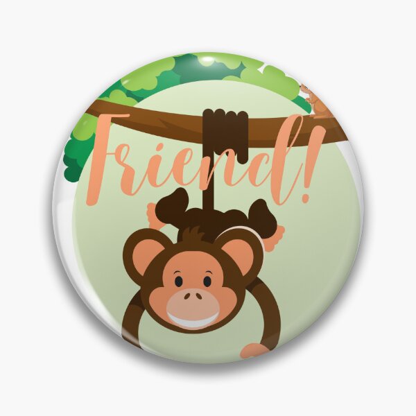 Item preview, Cute animal monkey and squirrel in the jungle. designed and sold by PattyStudio.