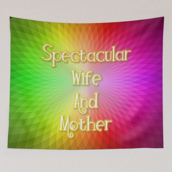 Item preview, SPECTACULAR WIFE AND MOTHER designed and sold by THE AMERICAN TEEVANGELIST.