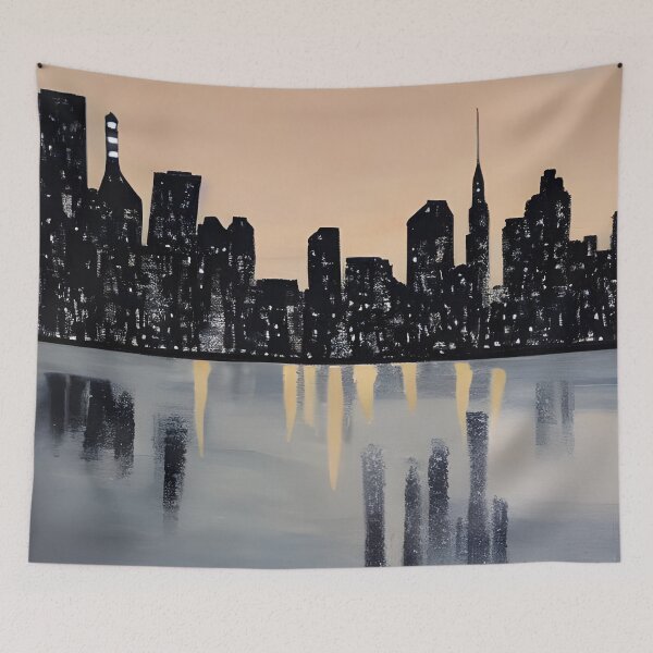 Item preview, Skyline in the style of famous art No. 18 designed and sold by CRAFTER-MEDIA.