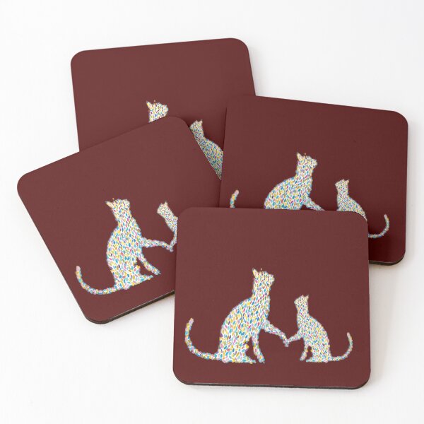 Item preview, MAMA AND KITTEN MOSAIC designed and sold by THE AMERICAN TEEVANGELIST.