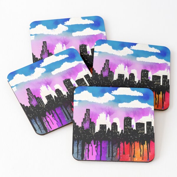 Item preview, Skyline in the style of famous art No. 13 designed and sold by CRAFTER-MEDIA.