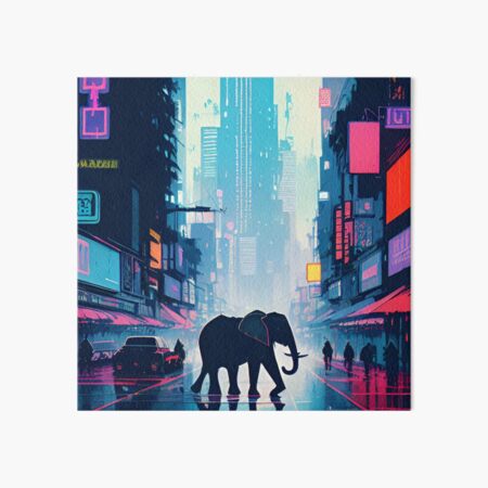 Item preview, Cyberpunk-Elefant designed and sold by GOOD GALAXY.