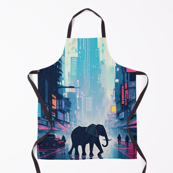 Item preview, Cyberpunk Elephant designed and sold by GOOD GALAXY.