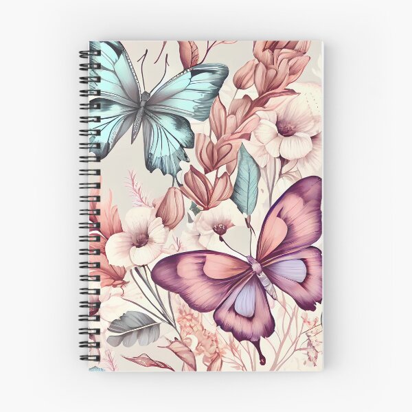 Item preview, Pattern : Butterflies and Flowers designed and sold by MTJ-Mushrooms.