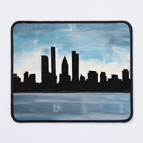 Item preview, Skyline in the style of famous art No. 10 designed and sold by CRAFTER-MEDIA.