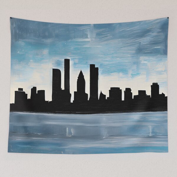 Item preview, Skyline in the style of famous art No. 10 designed and sold by CRAFTER-MEDIA.