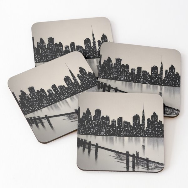 Item preview, Skyline in the style of famous art No. 7 designed and sold by CRAFTER-MEDIA.