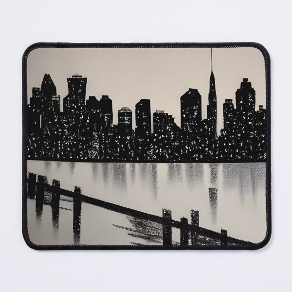 Item preview, Skyline in the style of famous art No. 7 designed and sold by CRAFTER-MEDIA.