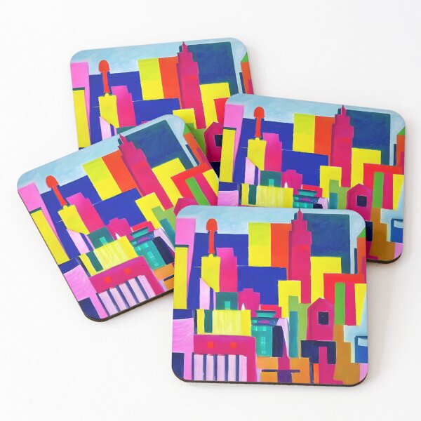 Item preview, Skyline in the style of famous art No. 6 designed and sold by CRAFTER-MEDIA.