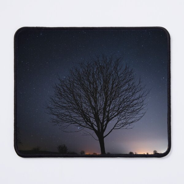 Aperçu de l'œuvre Arbre silhouette de nuit dans le nord de l'Ecosse créée et vendue par ROBIN MACGREGOR.