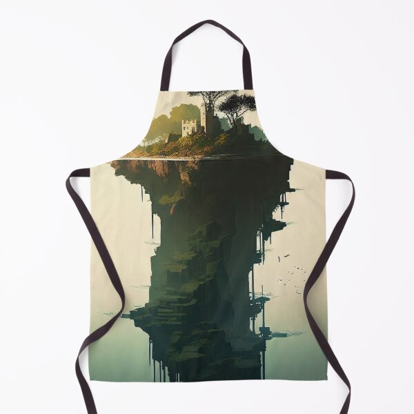 Aperçu de l'œuvre Imagined Worlds: Digital art combining surrealism and nature. créée et vendue par Piotrek0001.
