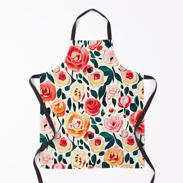 Item preview, Seamless Watercolor Juliet Roses Pattern designed and sold by Uday24.