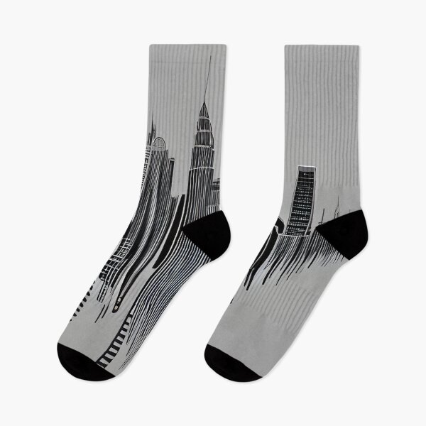 Item preview, Skyline in the style of famous art No. 3 designed and sold by CRAFTER-MEDIA.