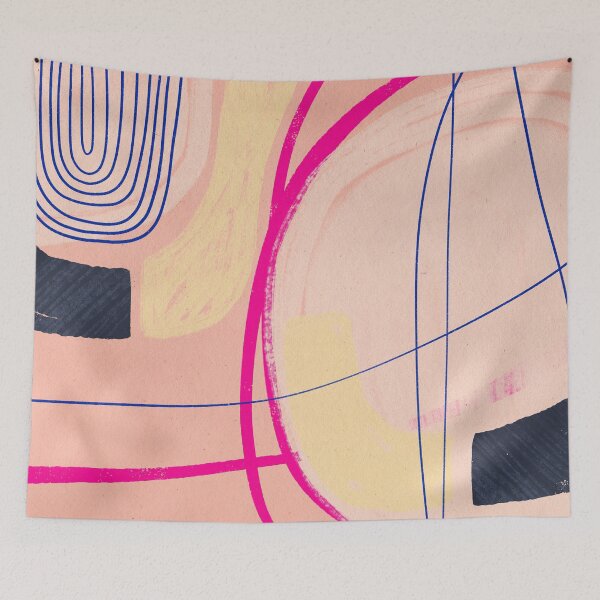 Item preview, Abstract Textured Hand Made Doodle Line Art designed and sold by gamboling.