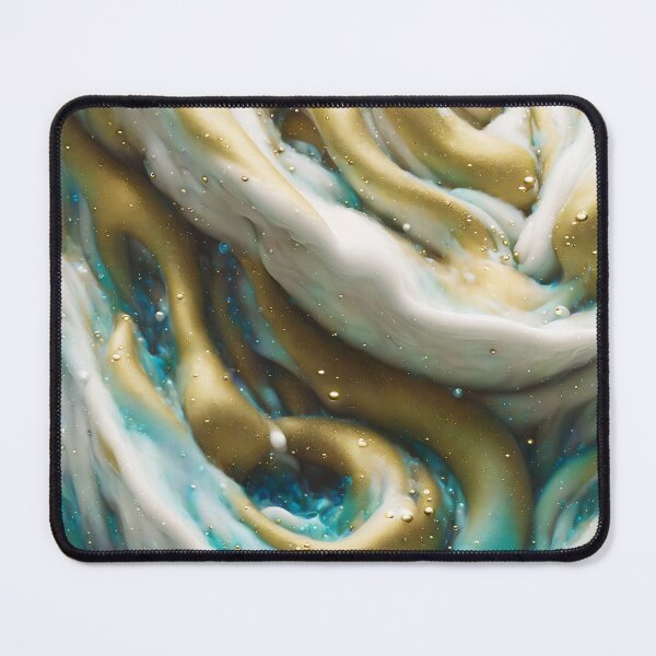 Item preview, Golden Waves designed and sold by ChromoAI.
