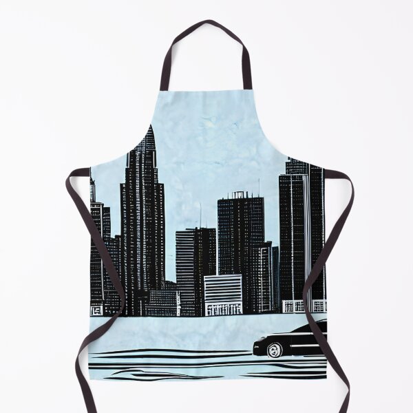 Item preview, Skyline in the style of famous art No. 1 designed and sold by CRAFTER-MEDIA.