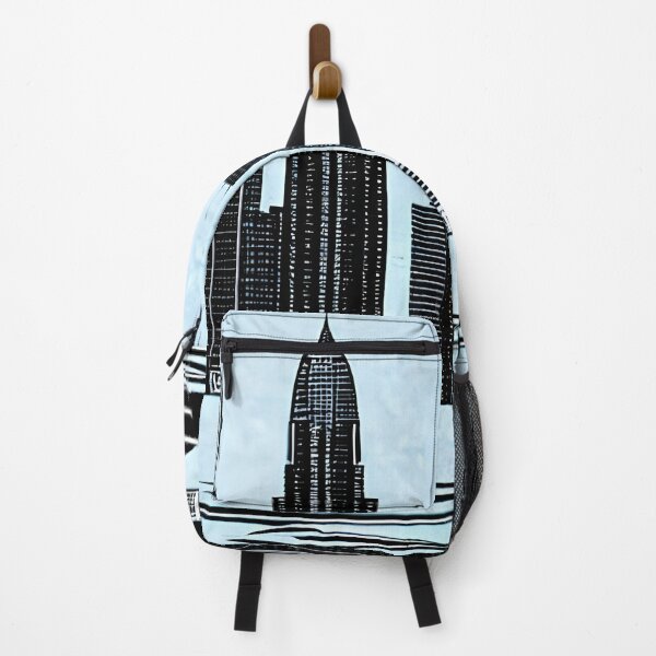 Item preview, Skyline in the style of famous art No. 1 designed and sold by CRAFTER-MEDIA.