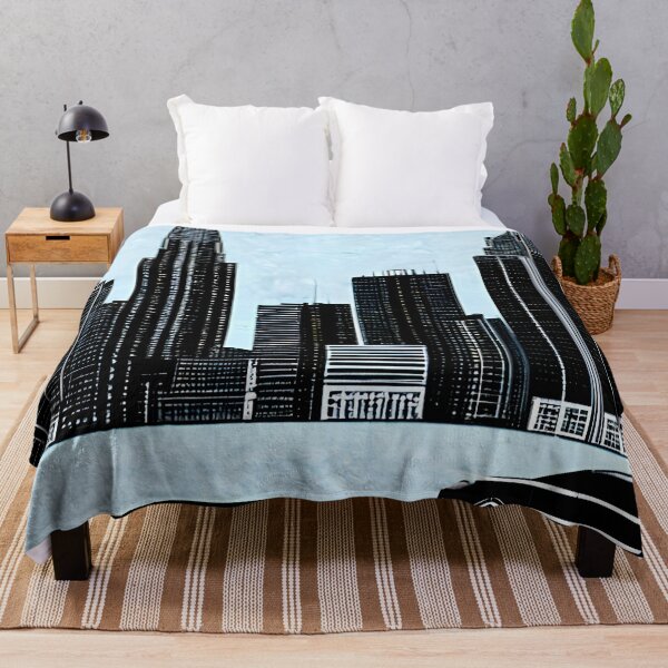 Item preview, Skyline in the style of famous art No. 1 designed and sold by CRAFTER-MEDIA.