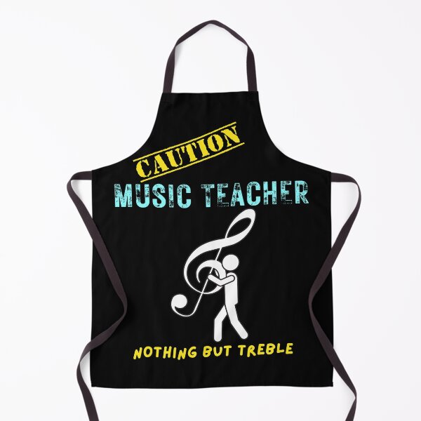 Item preview, Music Teacher Humor: Caution - Nothing But Treble Choir, Band, Orchestra Gift designed and sold by Ceramic Scripture.