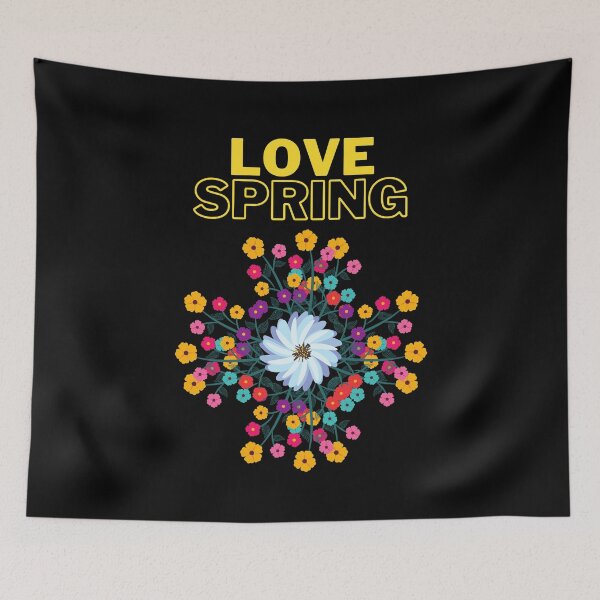 Item preview, Love Spring Floral Pattern designed and sold by GorinART.