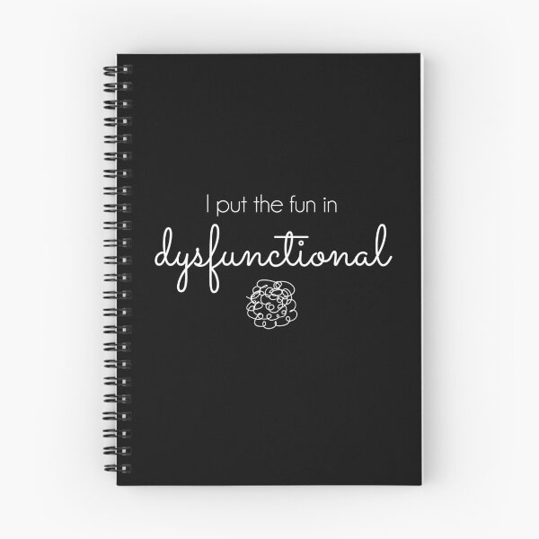 Item preview, I Put the Fun in Dysfunctional - white text designed and sold by aliveinmiddle.