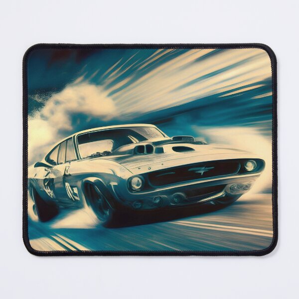 Item preview, Monochrome Muscle Car Design designed and sold by N1chePrints.