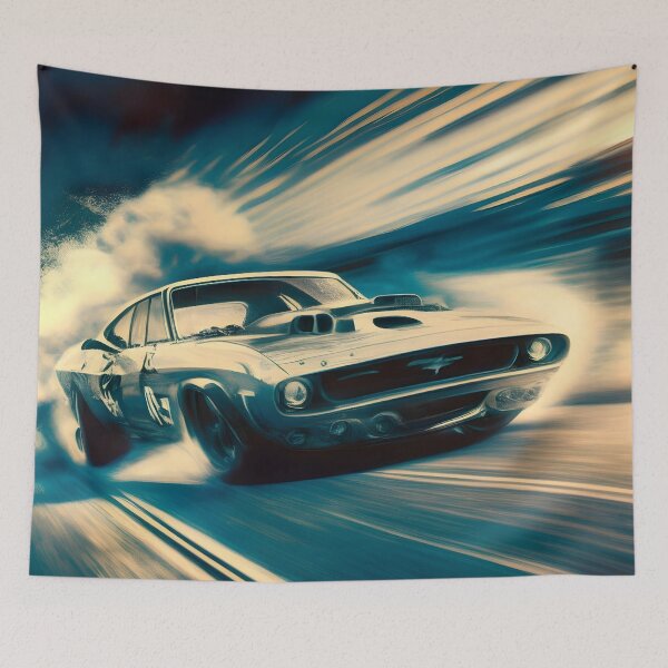 Item preview, Monochrome Muscle Car Design designed and sold by N1chePrints.