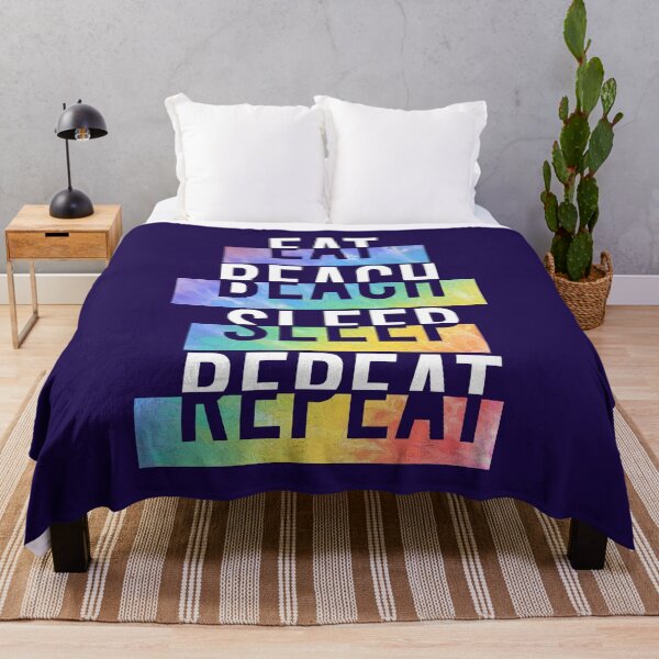 Item preview, Eat, Beach, Sleep, Repeat designed and sold by FrescoDesign.
