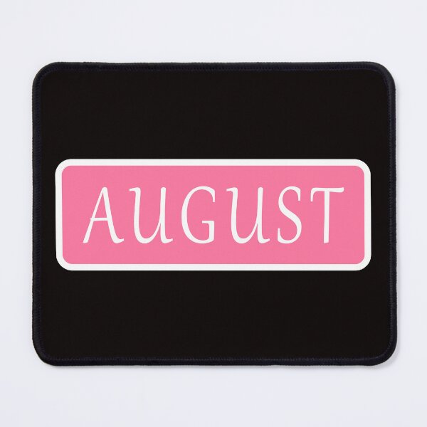 Item preview, August Girls Name designed and sold by Jeallan Designs.
