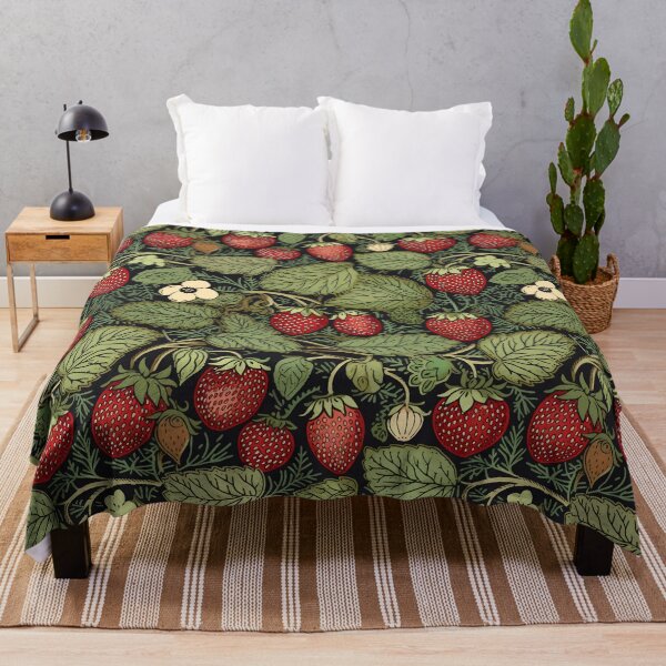 Item preview, Strawberry pattern 1 designed and sold by Red Witch Art.