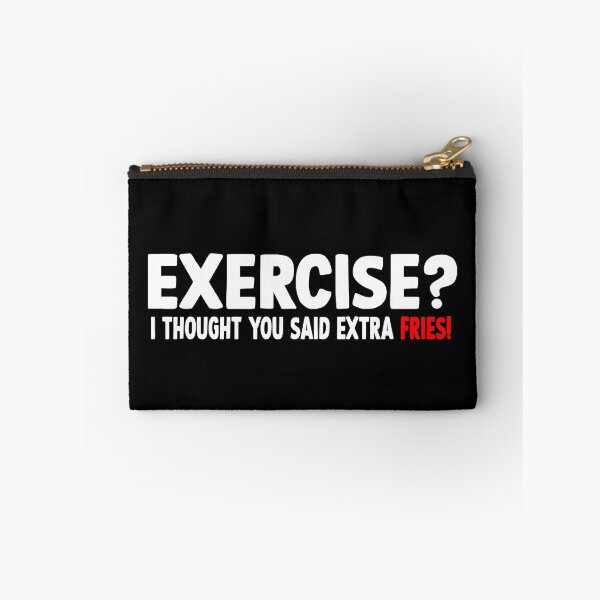 Item preview, Exercise funny text designed and sold by DopeDesign111.