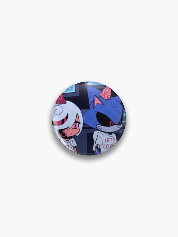Sonic The Hedgehog Pin Button, Sonic Stickers, Sonic Pin for Gamers