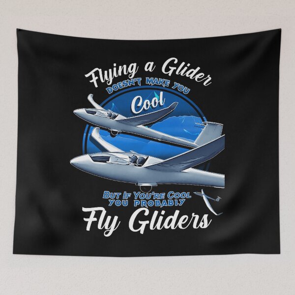 Item preview, Fly a Glider Engineless Airplane Gliders with a cool Saying. designed and sold by Aerolovers.