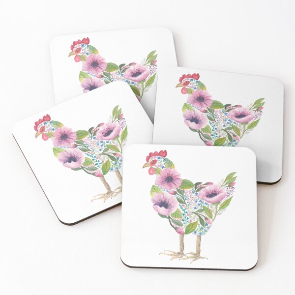 Item preview, Gallina floreale  designed and sold by Maruns-design.