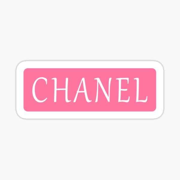 Chanel Name Stickers for Sale