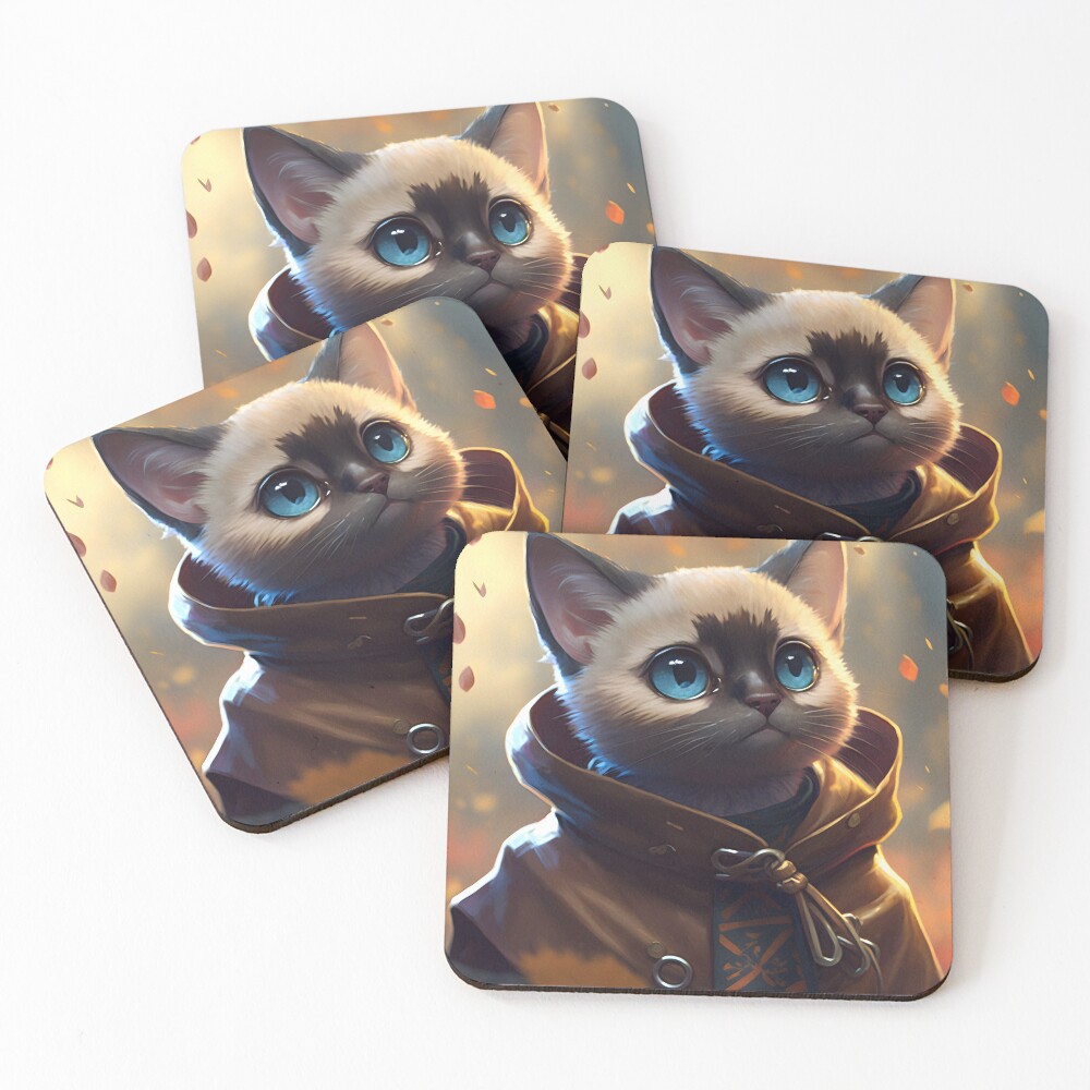 Item preview, Coasters (Set of 4) designed and sold by AI-Preference.