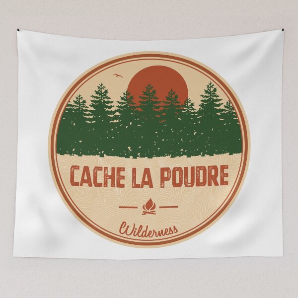 Aperçu de l'œuvre Cache La Poudre Wilderness Colorado créée et vendue par Esskay Designs.
