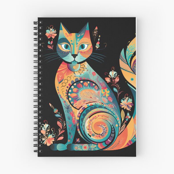 Item preview, Cat pattern! Colorful design! designed and sold by BrigitaArtShop.