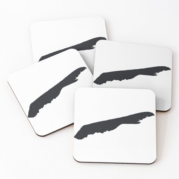 Item preview, Terschelling minimal silhouette, white background designed and sold by Cloudy-Island.