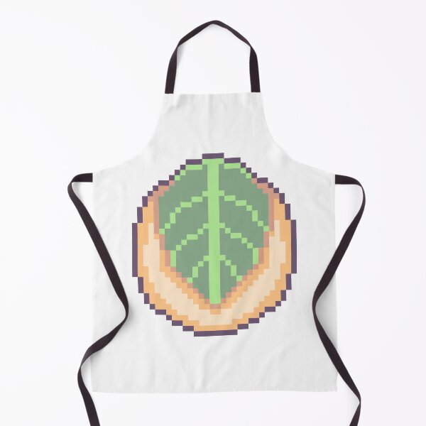 Item preview, Round Wagashi with Leaf Pixel Art designed and sold by Pixelification.