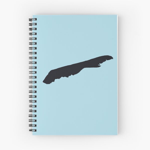 Item preview, Terschelling minimal silhouette, light blue, light blauw designed and sold by Cloudy-Island.