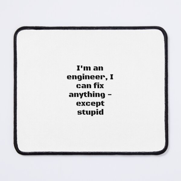 Item preview, Engineer happy funny saying designed and sold by Abstractbyreyno.